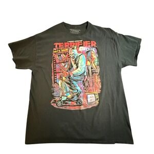 Terrifier Art the Clown Terror Threads Horror Movie Graphic Tee Black XL Circus